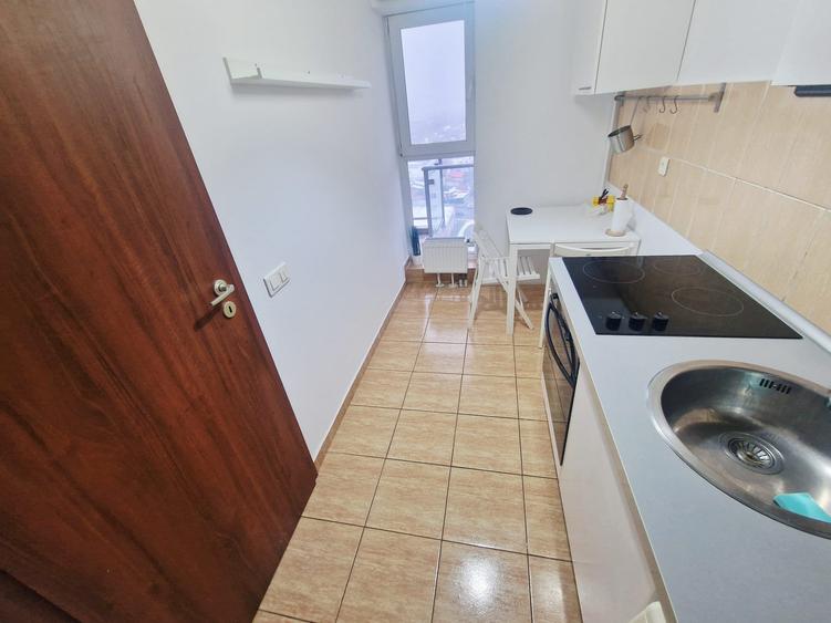 Garsoniera utilata si mobilata. terasa, centrala proprie de bloc, Titan - 4