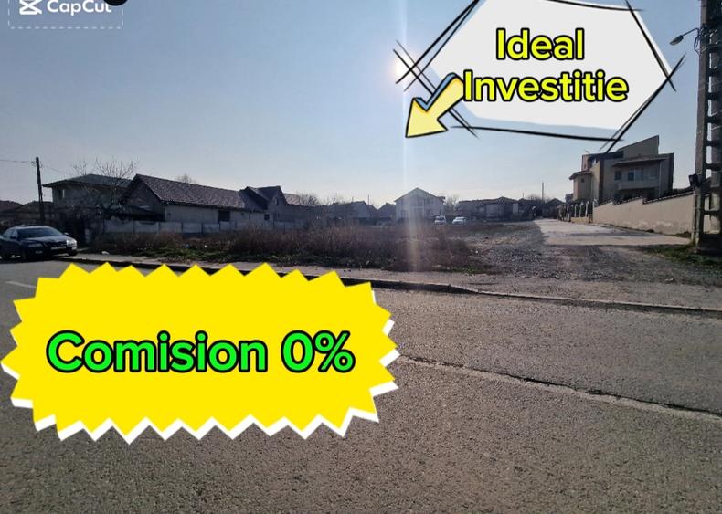 Teren Intravilan 1766mp cu deschidere dubla la asfalt și alee, toate utilitățile - 1