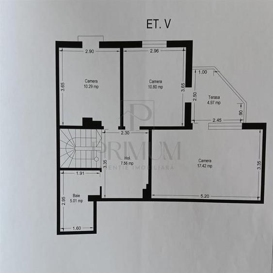 FABRIC - 2 NIVELE SAMANTHA - LUX - 5 cam -  2 bai - debara - centrala proprie - - 9