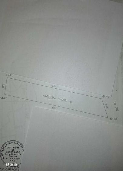 Vand teren intravilan Vama Veche, faleza, primul rand la mare, 1000 mp - 5