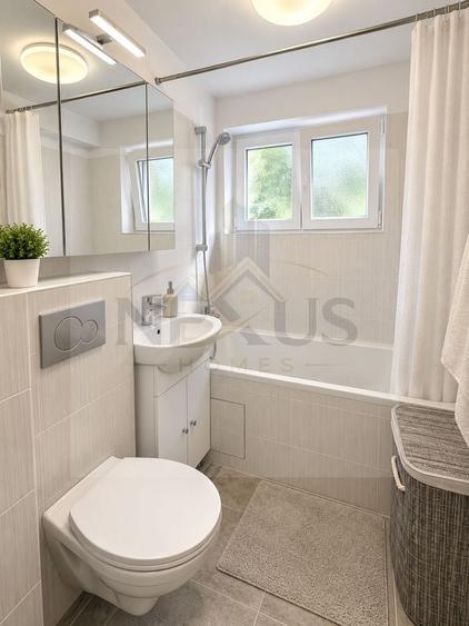 Apartament cu 2 camere semidecomandat, mobilat în Giurgiului