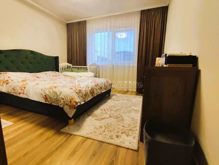 Apartament 3 camere, decomandat, mobilat zona Apahida - 8