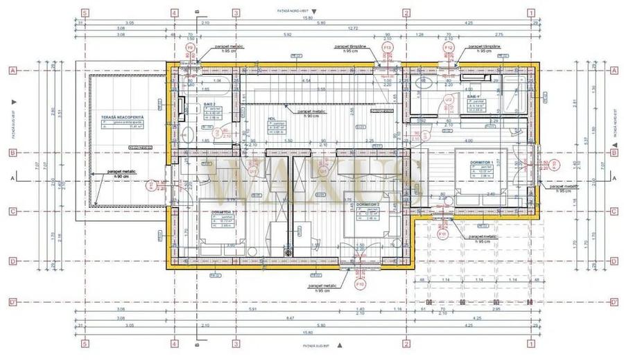 Casa individuala la intrare in Chinteni - 127mp i 514mp teren - 4