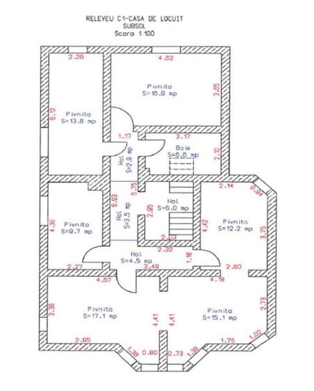 Casa individuala 8 camere 2 garaje 500 mp teren zona Selimbar - 10