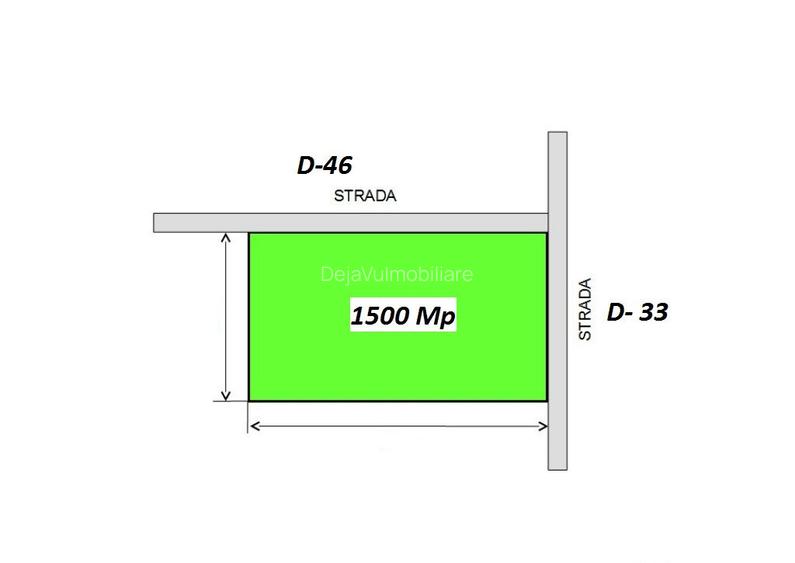 Teren Stradal Drumul Agatului 1500 mp New 2025
