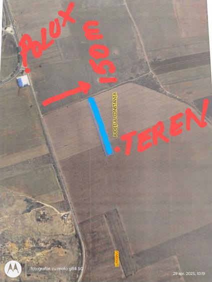 De vanzare 1Ha teren la 1,5km de Mare, Limanu-Mangalia- Jud. Constanta - 3