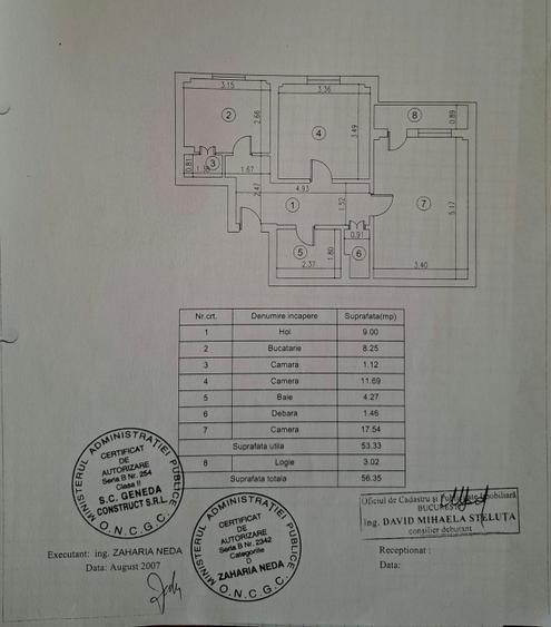 Apartament cu 2 camere decomandat în Drumul Taberei