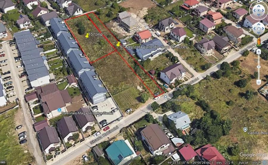 Bragadiru vanzare teren rezidential - 2