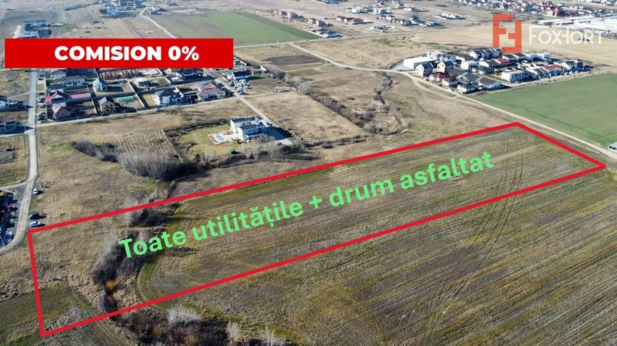 COMISION 0% Parcela Mosnita, toate utilitatile + Asfalt - 1