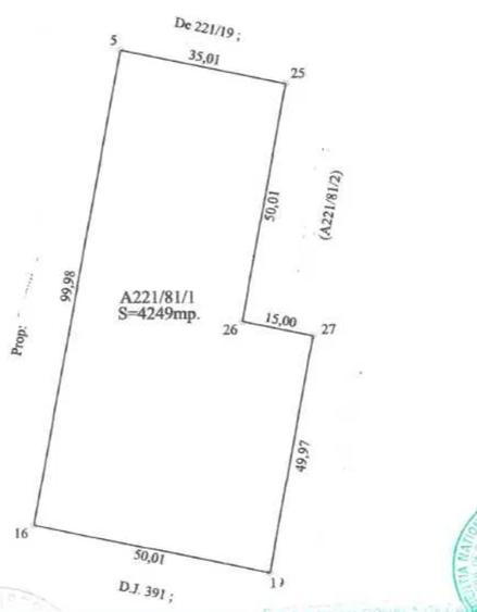 Teren intravilan ocazie Mangalia 4250mp €50 - 1