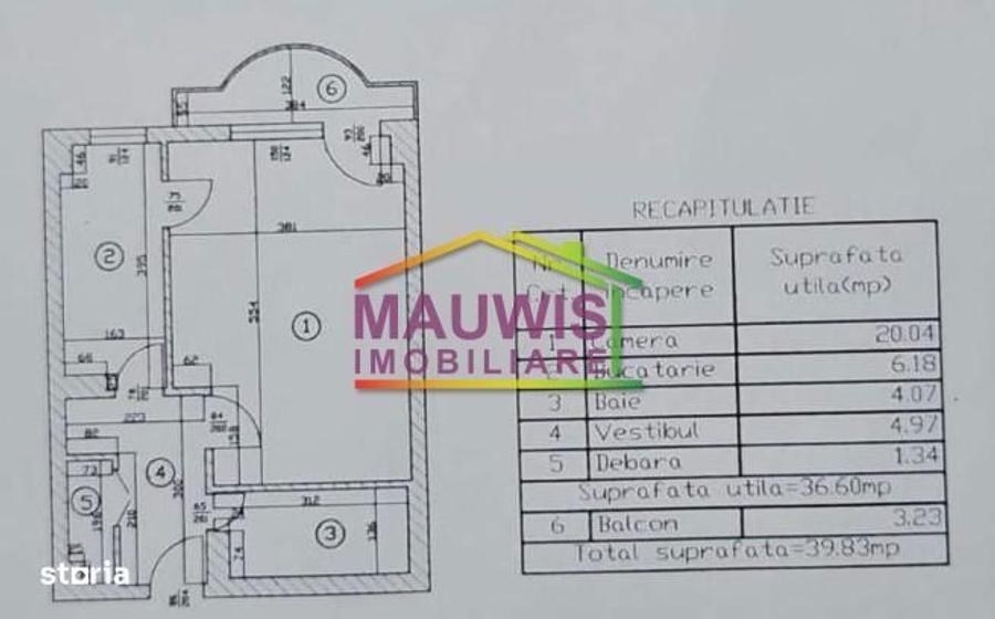 Garsoniera 40MP Nerva Traian Mircea Voda O Goga - 1