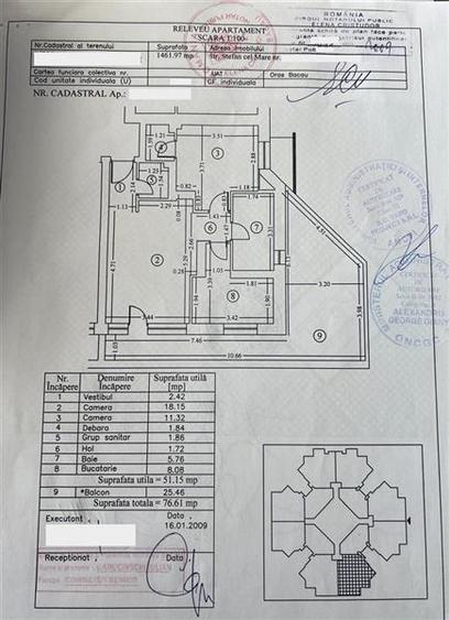 Stefan cel Mare - Mall - bloc nou - apartament 2 camere cu terasa - mobilat si u - 20