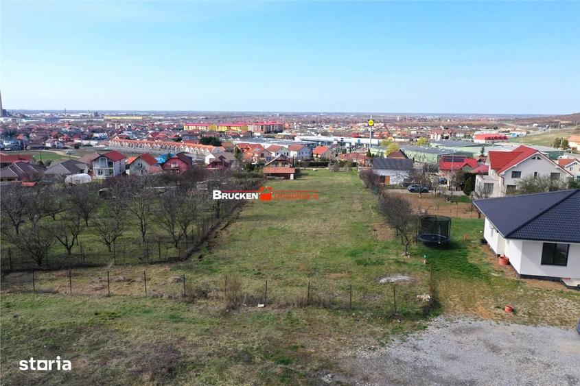 Teren intravilan pentru dezvoltare rezidentiala | 5.680 mp | front dub - 5