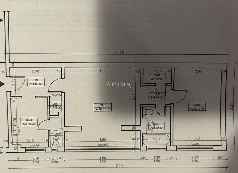 Apartament 2 camere, SAD, parter, semidecomandat, Cetății, comision 0% Apartament 2 camere, SAD, parter, semidecomandat, Cetății, comision 0%