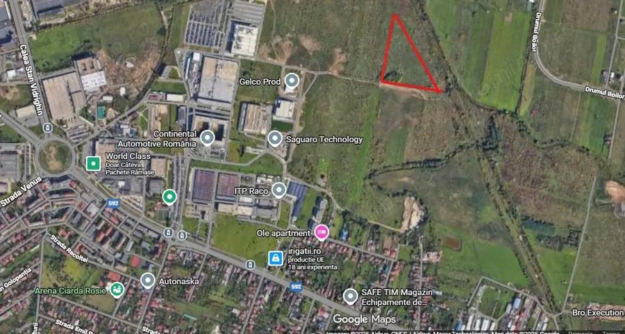 Vand teren 2500 MP Buziasului - 1