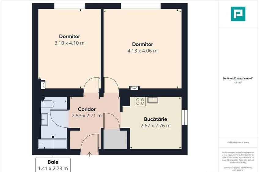 Apartament doua camere Giarmata - 11