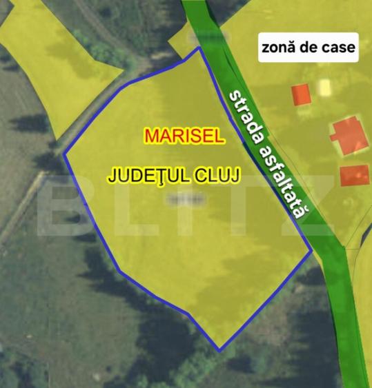 Teren intravilan parcelabil, front la strada, 6057mp, utilit - 1