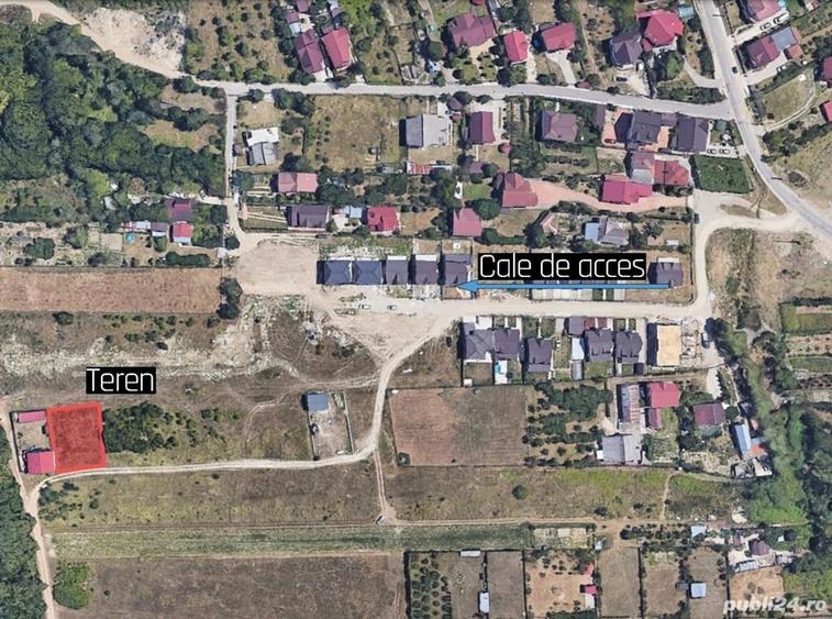Teren în Bascov