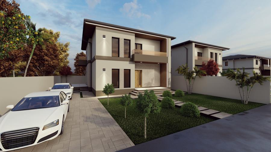 Vila Premium P+1+M - Curte amenajata + 2 locuri de parcare - 1