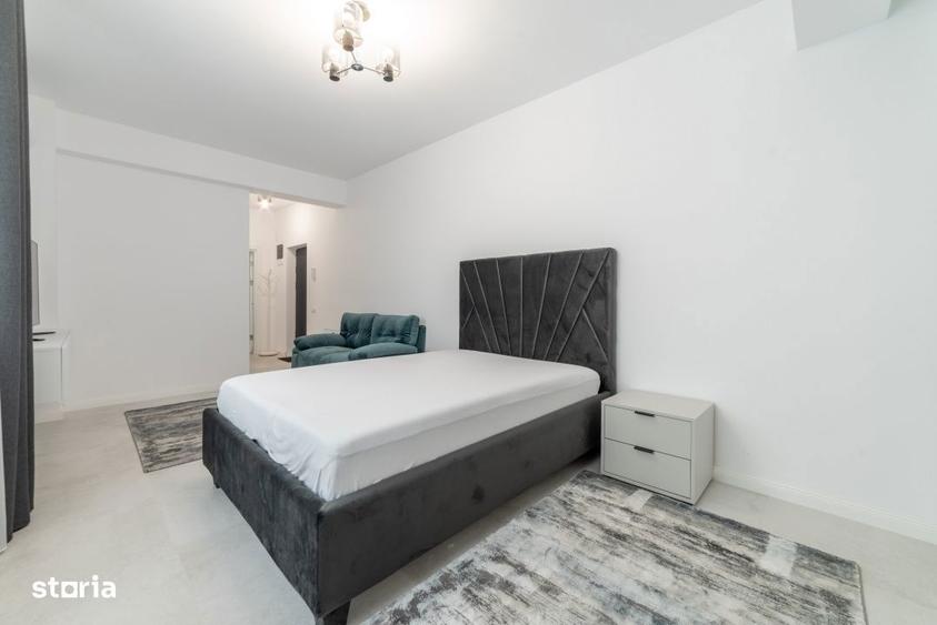 Studio lux, bloc nou VSC5 - Fratii Golesti, parcare privata, vedere pe - 18