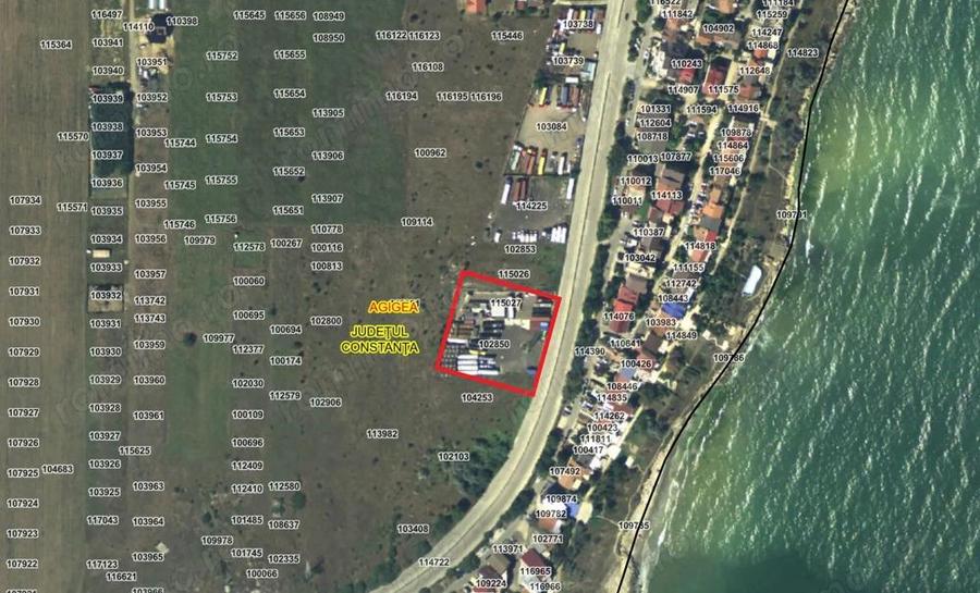 Teren intravilan 3720mp D=58ml zona industrialaRO-RO toate utilitatile - 1