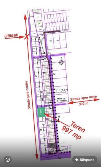 Teren intravilan Vama Veche pe partea cu marea - 3