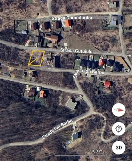 Vând teren intravilan între case sat Vișani comuna  Bârnova Iasi .  - 1