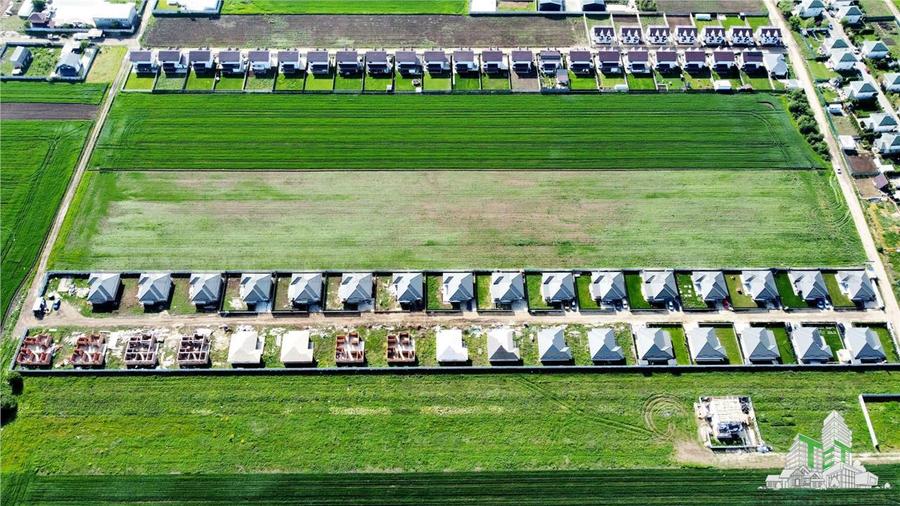 Teren 2.5 ha cu proiect pentru 60 case la 20 minute de Bucuresti - 2