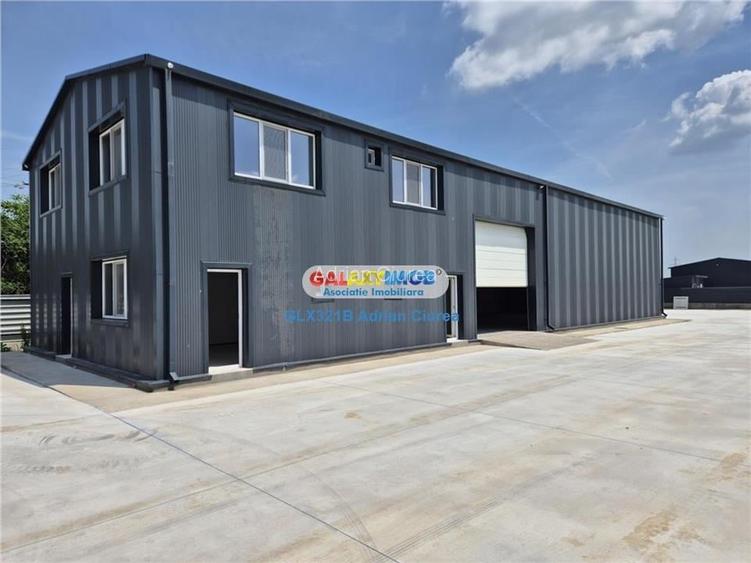 Hala Depozitare | 355mp | Panouri 27kw | Platforma betonata 1300mp Hala Depozitare | 355mp | Panouri 27kw | Platforma betonata 1300mp