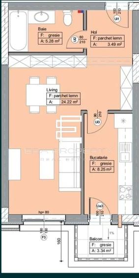 Apartament studio 40 mp, zona Brana Selimbar - 5
