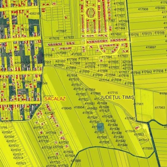 Teren pentru duplex in Sacalaz - 600 mp, in Spatele Cartierului Primaverii - 3