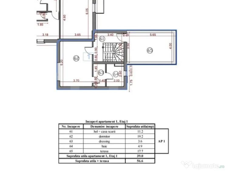 Penthouse 3 terase, 94 mp, zona Semicentrala - 2