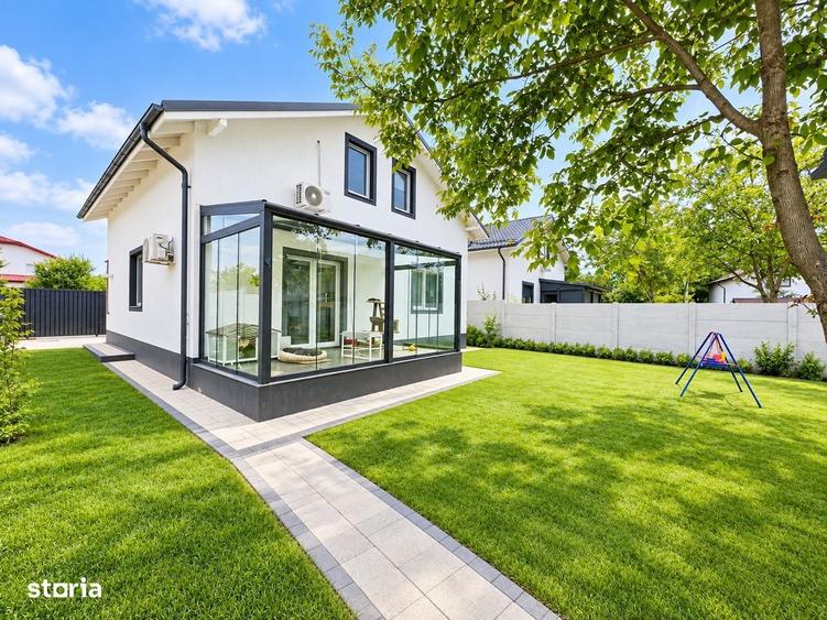 Casa de vanzare individuala 4 camere - Berceni Ilfov- 410 mp, La cheie - 1