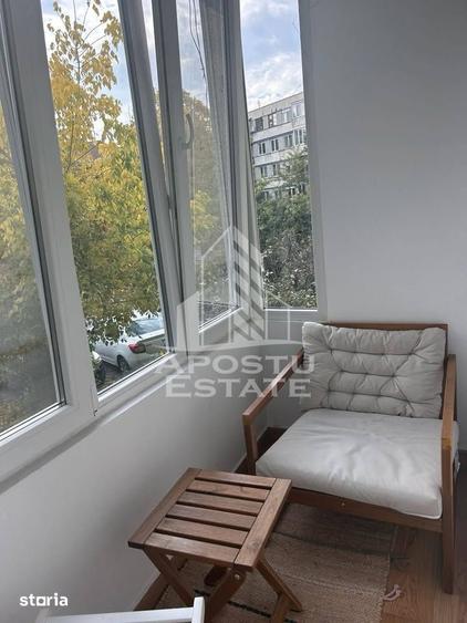 Apartament cu 2 camere, mobilat în Cetății