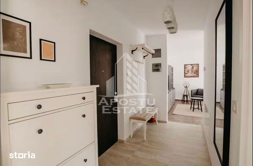 Apartament cu 2 camere, mobilat în Aradului