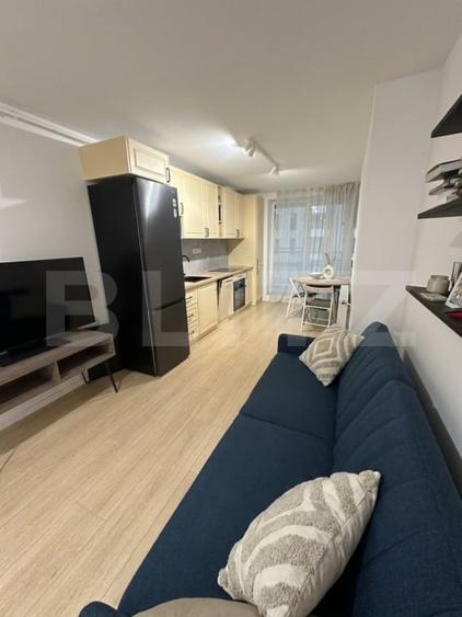Apartament cu 2 camere semidecomandat, mobilat în Grigorescu