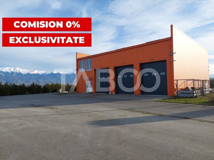 Hala industriala cu teren de 12000 mp Bradu Sibiu - 1