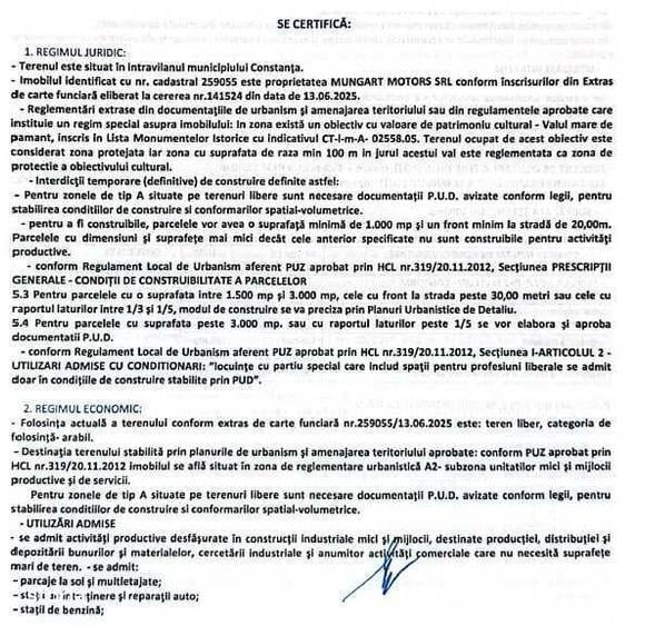 Vand teren 3000mp str Septimius Severus zona repr Toyota iesire Cta - 6