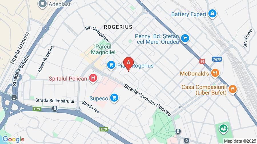 Ap.2 camere, conf.1, tip PB, parter inalt, langa Piata Rogerius, str.Blaise Pasc
