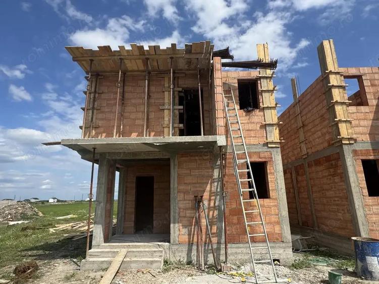 Individuala Sacalaz P+E,4Camere,3 Bai,Proiect Modern - 4