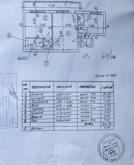 2 camere Soseaua Giurgiului /centrala 53 mp - 7