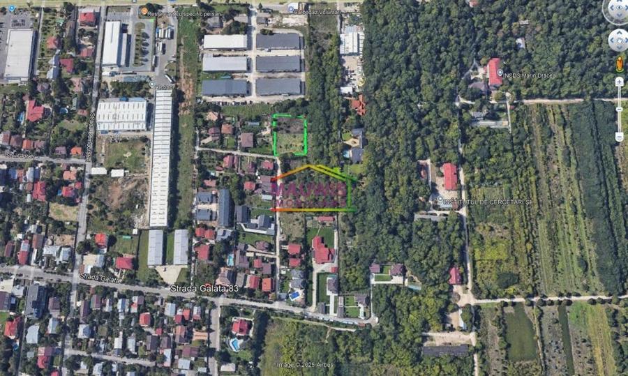 Vand teren 606mp, intravilan in Voluntari strada Galata nr 83 - 2