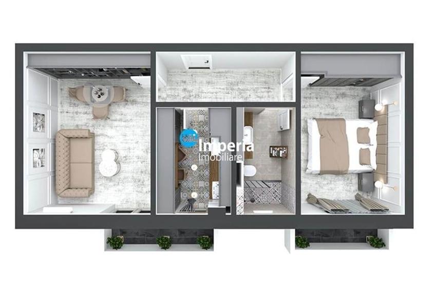 Apartament de vanzare,2 camere decomandat, bloc nou, Pacurari Kaufland - 10