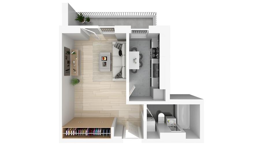 Garsoniera / Diamond Apartments / Str. Safirului 181 - 2