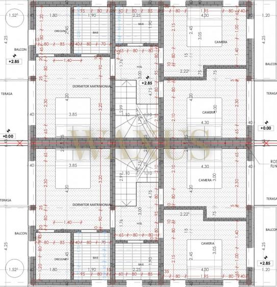 Duplex semifinisat de vanzare, 140mp, 200mp teren, Tineretului - 3
