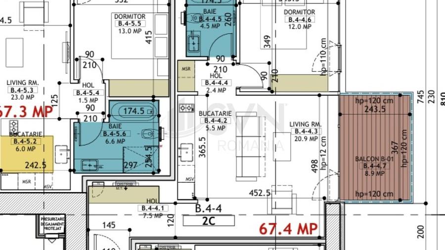 REA1024484 Apartament Modern 2 Camere I One Verdi Park I Floreasca - 8