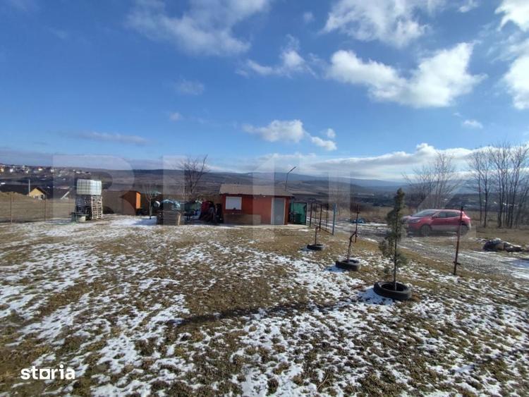Teren intravilan cu cabana, 700mp, Ciurea - 3