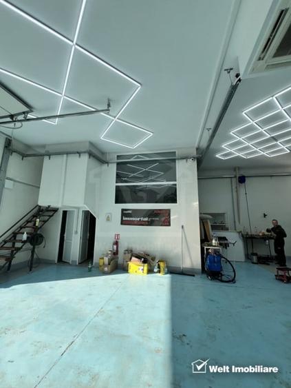 Hala multifunctionala 245mp, usa sectionala, H4,5m, str. Cetatii Floresti - 3