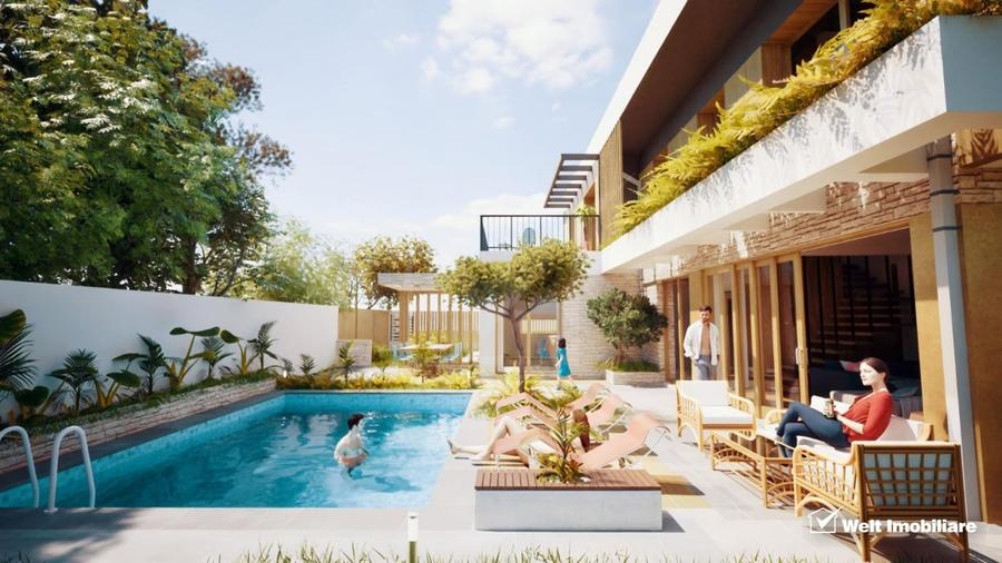 Casă individuală cu 4 camere cu Piscina în Sânnicoară