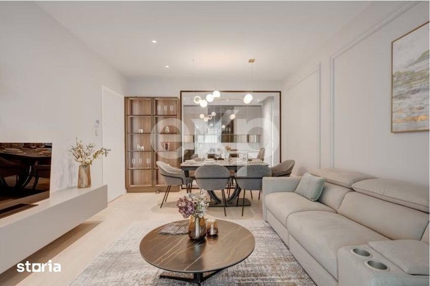 Apartament cu 4 camere, mobilat în Pipera